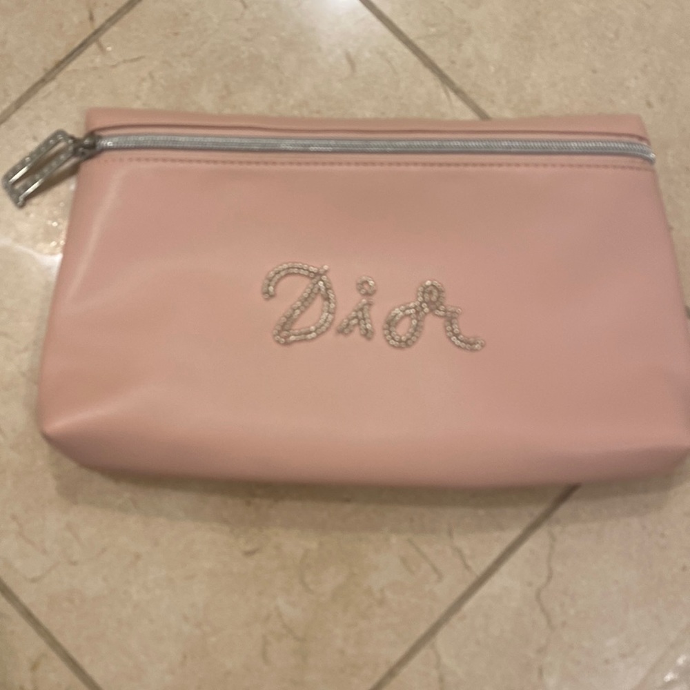 Dior makeup pouch